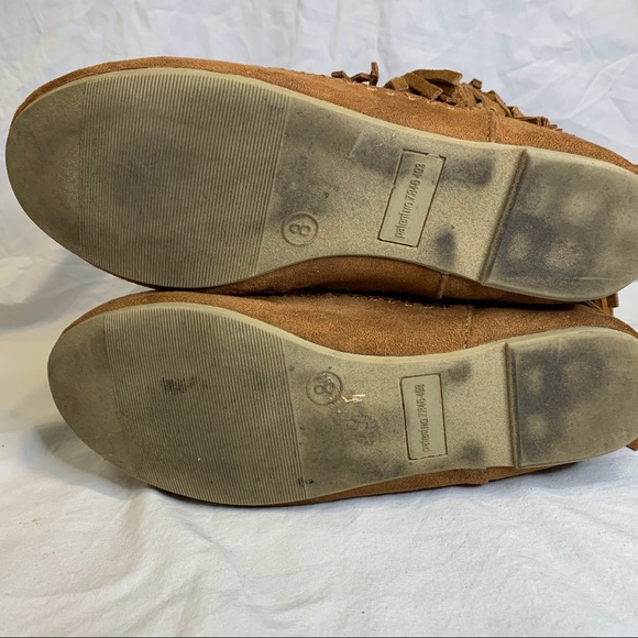 Genuine Leather fringed boots, EUC, woman’s 8 - Picture 5 of 8